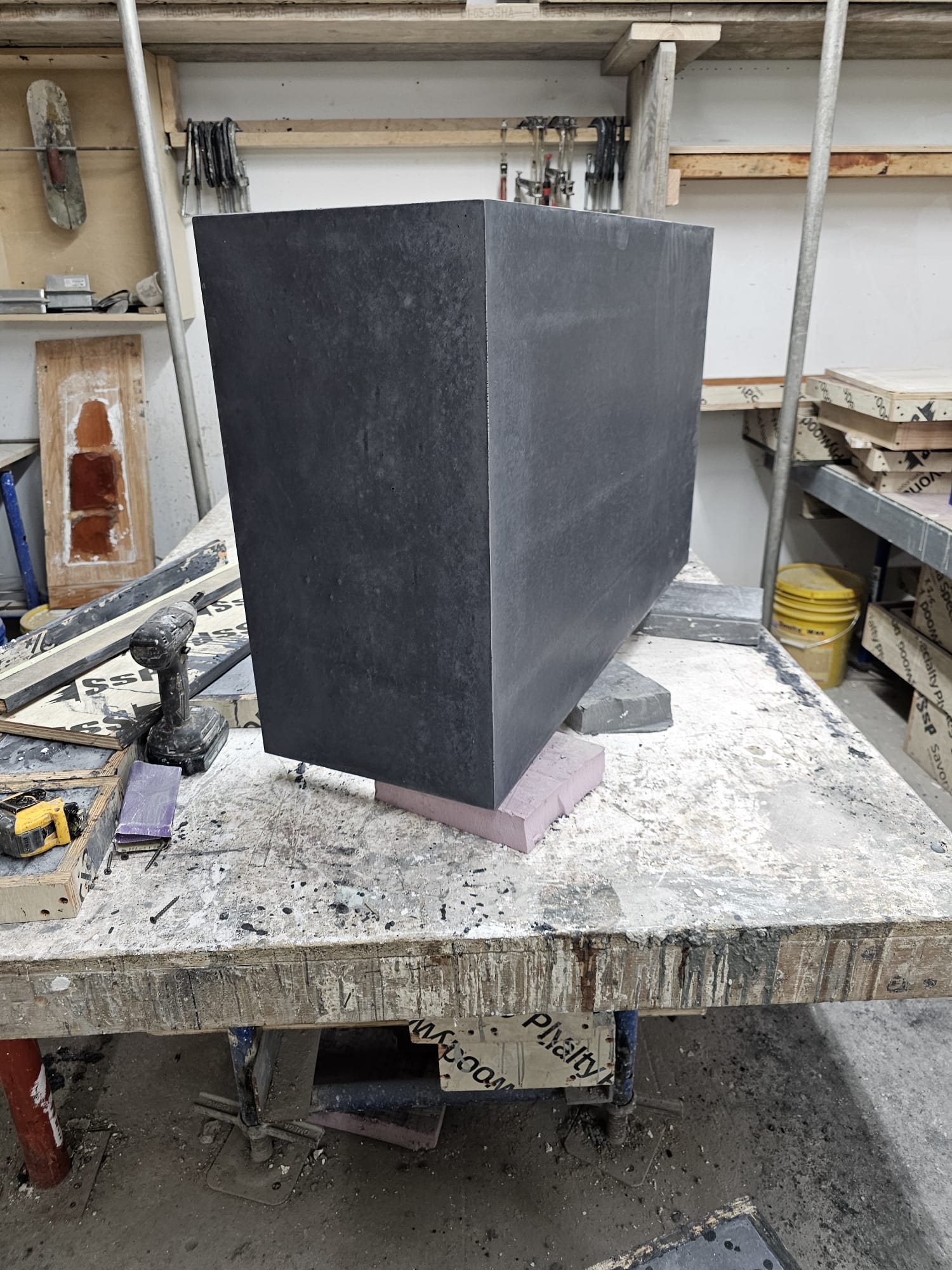 Precast Stone Panels Installation 